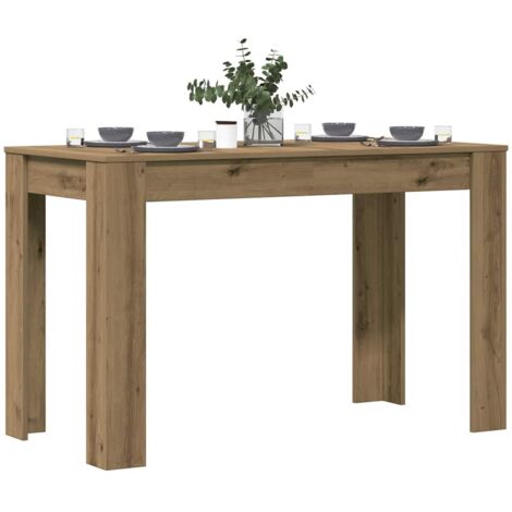 Esstisch Artisan-Eiche 120x60x76 cm Holzwerkstoff vidaXL496958