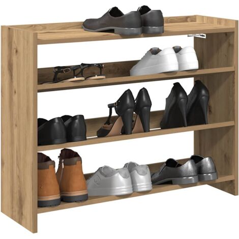 Schuhregal Artisan-Eiche 80x25x61,5 cm Holzwerkstoff vidaXL832708 (1/5)
