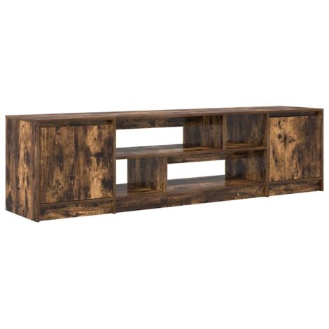 TV-Schrank Räuchereiche 188,5x41x50 cm Holzwerkstoff vidaXL