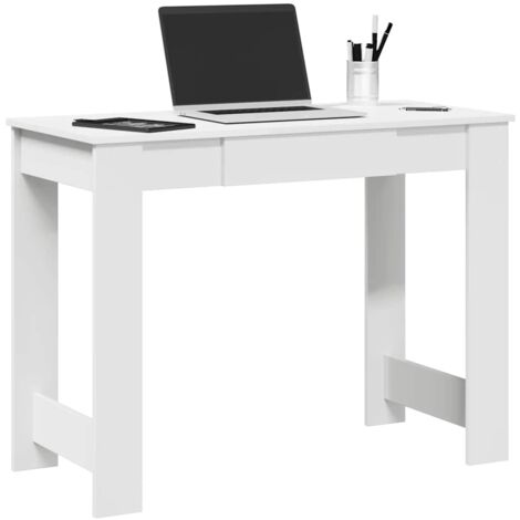 Schreibtisch Weiß 100x45x75 cm Holzwerkstoff vidaXL436047