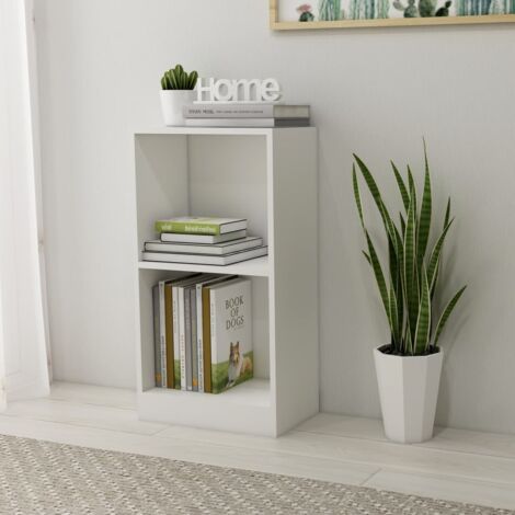 Bücherregal Weiß 40x24x75 cm Holzwerkstoff vidaXL259810