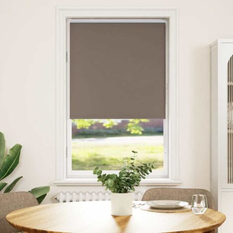 Verdunkelungsrollo Kaffeebraun 75x130cm Stoffbreite 70,7 cm vidaXL414113