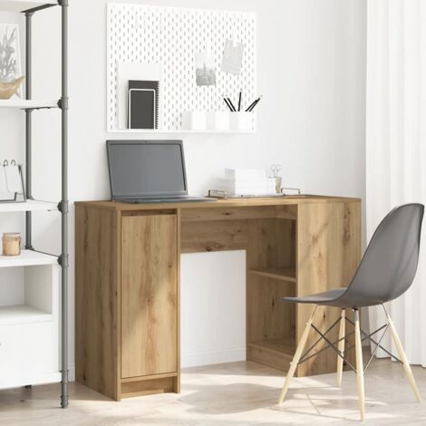 Schreibtisch Artisan-Eiche 120x42x76 cm Holzwerkstoff vidaXL