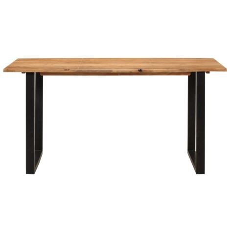 Esstisch Esszimmertisch - Küchentisch 160x80x76 cm Massivholz Akazie BV986463 - BonneVie