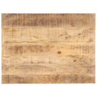 Tischplatte Massivholz Mango 25-27 mm 70x60 cm CFW122501