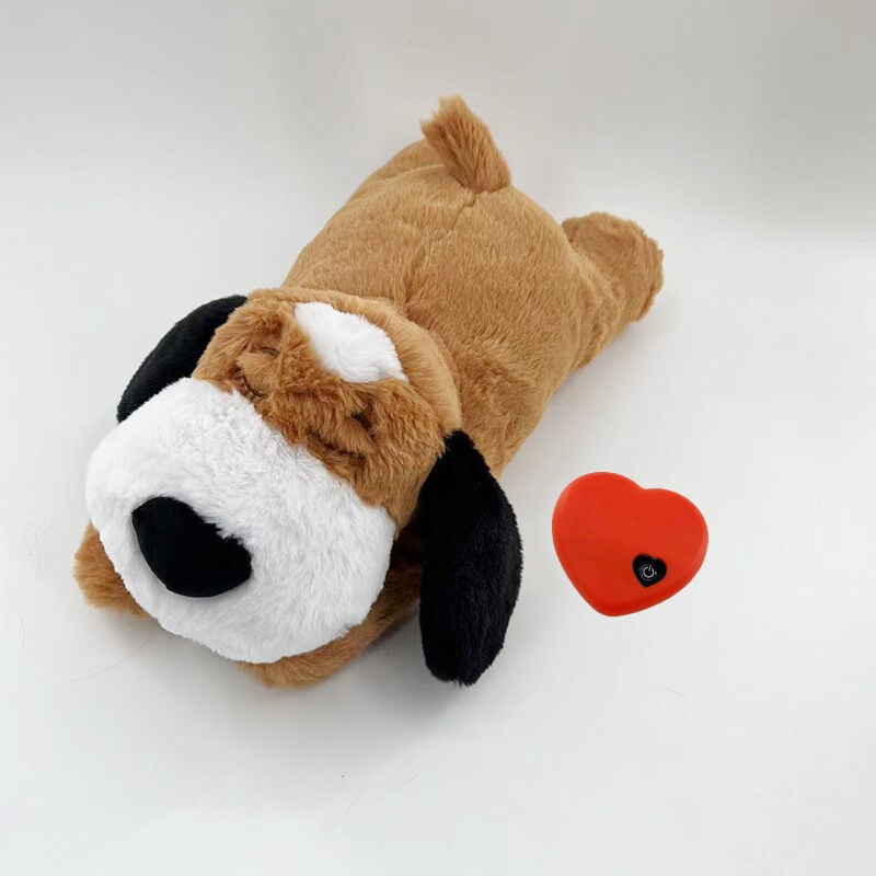 Juguete de peluche Heartbeat Puppy - Alivio de la ansiedad y ayuda calmante para mascotas