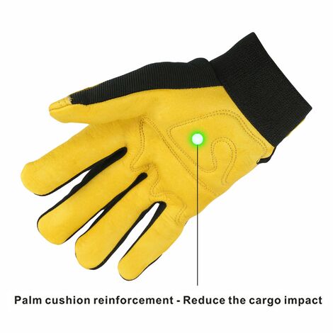 Guantes De Trabajo Para El Frio Para Hombre Resistentes Al Agua Revestidos