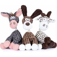 MINKUROW, 3 Uds., Juguetes Chirriantes, Juguetes De Peluche Para