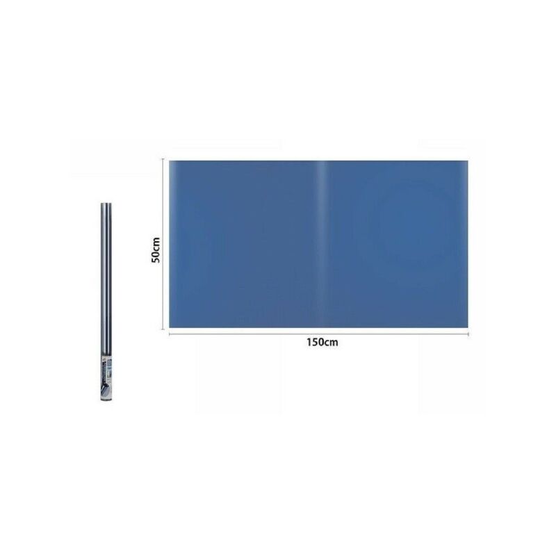 Sonnenschutzfolie blau Selbstklebend Fensterfolie Tönungsfolie 75 x 300cm