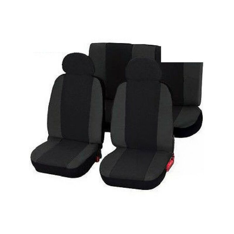 Universal-Sitzbezüge für Klein- und Mittelklassewagen in zweifarbigen  Baumwoll-Airbags