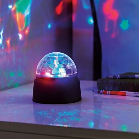 PROJEKTOR LED LAMPE RGB ROTIERENDEN TISCH STROBOSKOP LICHT FÜR DISCO UND  PARTY USB