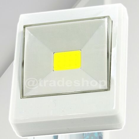 LED Arbeitsscheinwerfer 16W viereckig mit Schalter 
