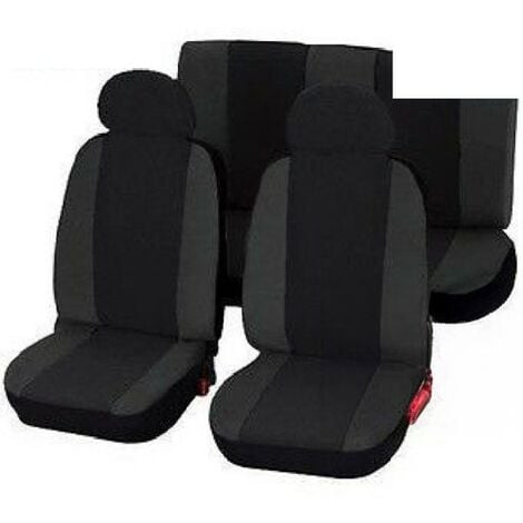 Universal-Sitzbezüge für Klein- und Mittelklassewagen in zweifarbigen  Baumwoll-Airbags