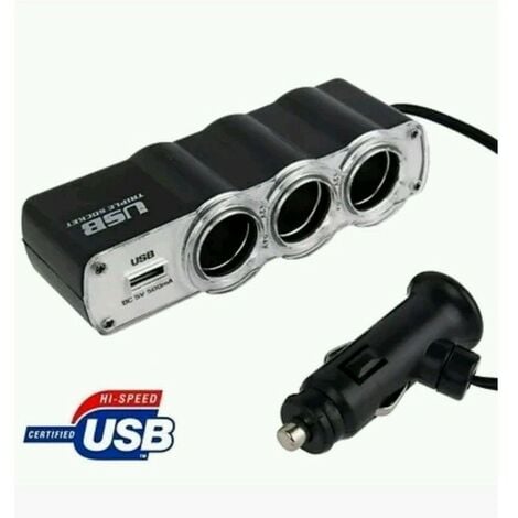 USB-Einbaudose mit Deckel 12-24/5V mit USB 3A