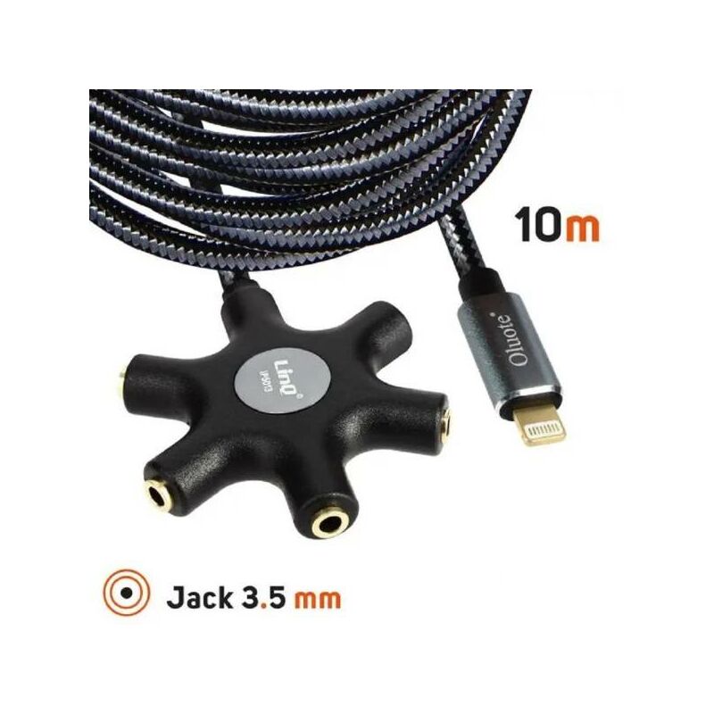 StarTech.com Cable de 3,6m Alargador Extensor de Audio Mini Jack 3,5mm  Chapado en Oro para Auriculares - Macho a Hembra