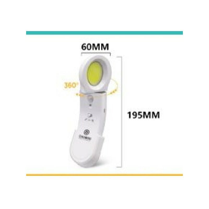 LUZ LED CON SENSOR DE MOVIMIENTO PARA ARMARIOS GIRATORIOS PORTÁTILES 1W  TX-8542