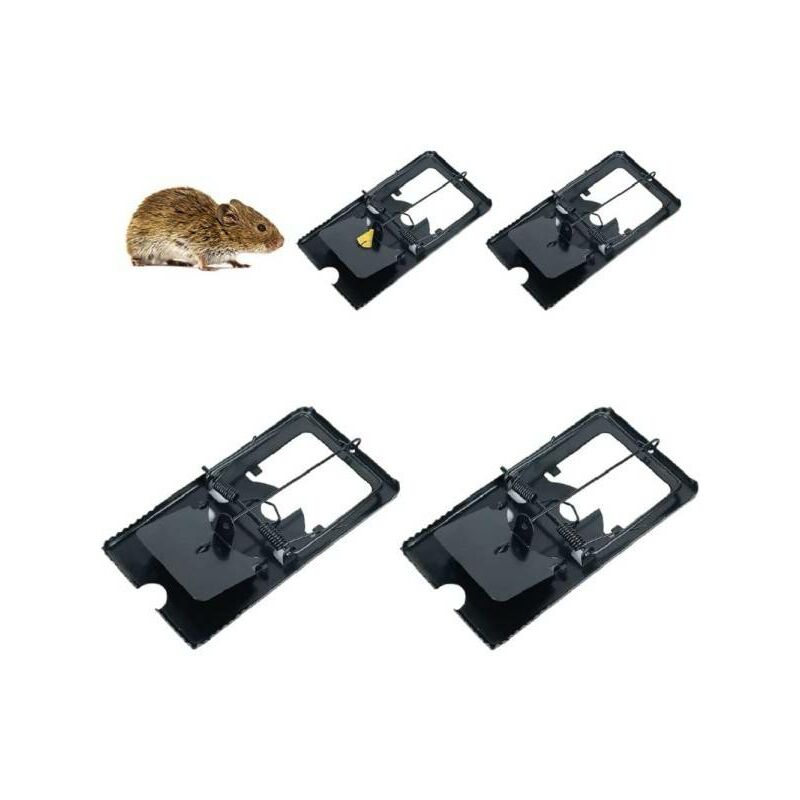 Trampa para ratones de madera p/3 - Control de plagas