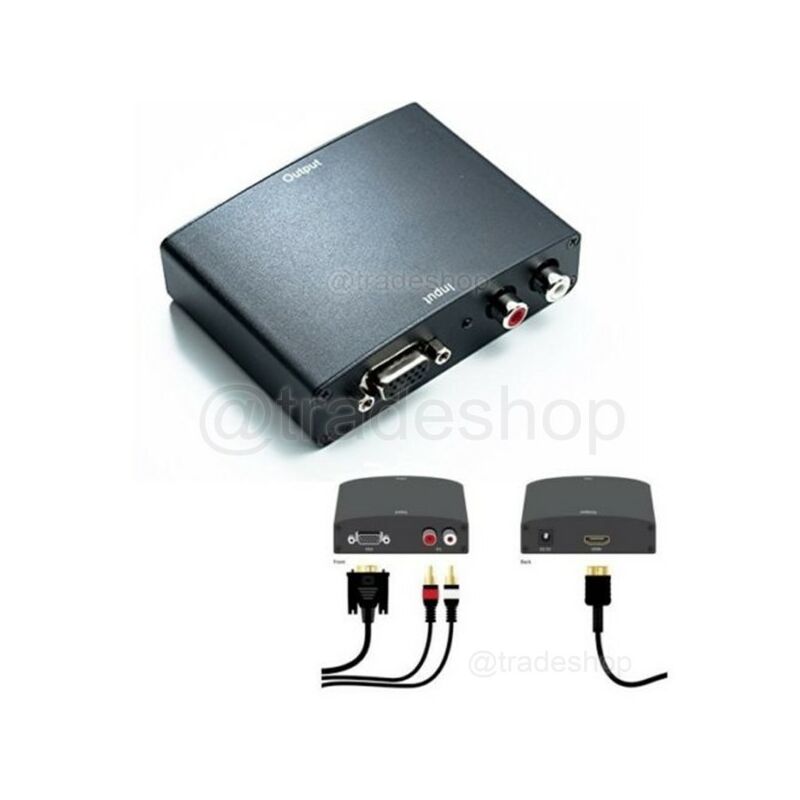 ADAPTADOR EUROCONECTOR A RCA (AUDIO VIDEO) SCART ADAPTER PS3 PS2  PLAYSTATION TV