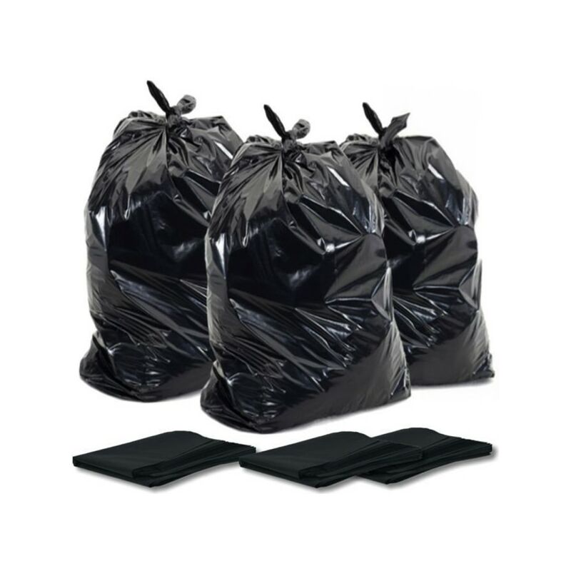 Bolsas de basura compostables color verde con asas 15 litros