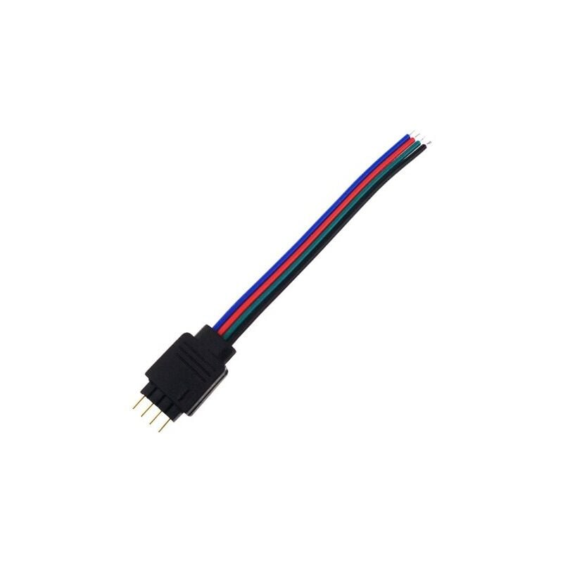 Cable alargador con conector 4 Pin para Tira LED Cinta (1M)