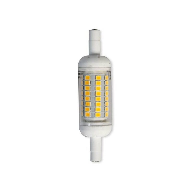 SMD R7S LED BOMBILLA 6 VATIOS LÁMPARA RECAMBIOS FARO LUZ 6500K 4000K 3000K  78MM Blanco frío