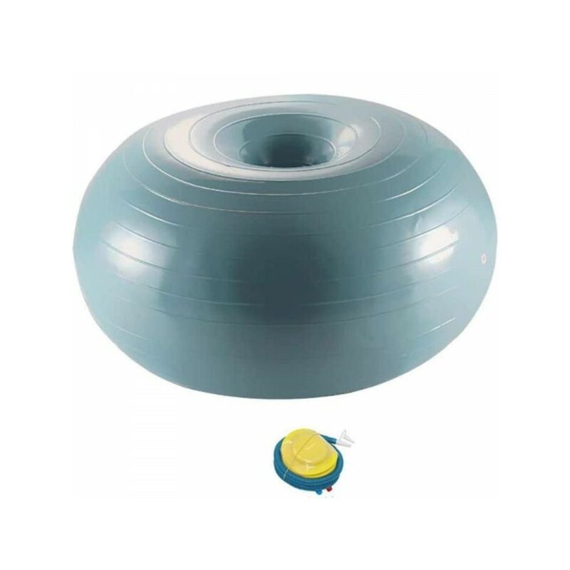 RACK & PACK Pelota de Yoga Pilates 60 Cm con Bomba Pelota para