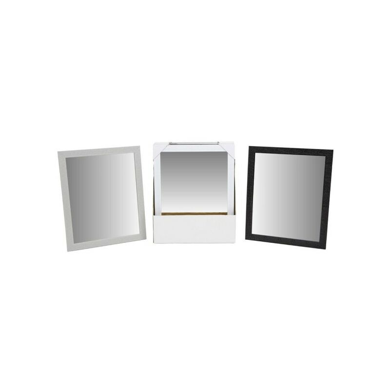 Espejo de pared rectangular grande y moderno de 500 mm x 1200 mm para  decoración de pared con marco plateado 3D