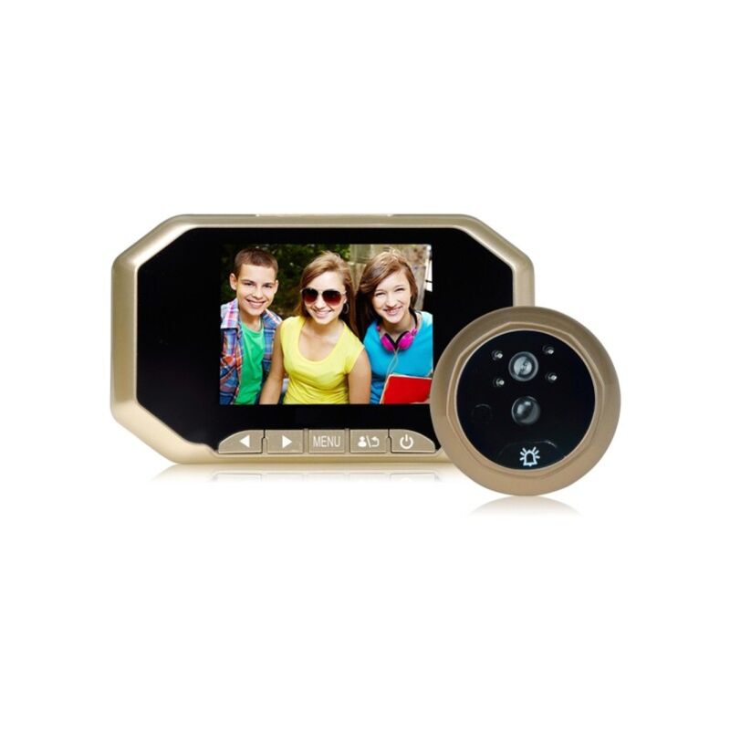 Mirilla digital EZVIZ con pantalla LCD negro