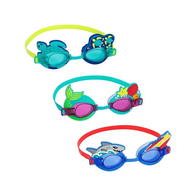 Gafas de Natación para Niños Gafas Antigoteo Gafas con Correa Ajustable de  Natación Infantil Gafas Natación Niño de 4 a 7 años Gafas de natación de  dibujos animados de Niños y Niñas (