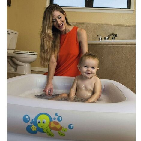 BestWay - Plato de ducha para bebé, Piscinas Hinchables