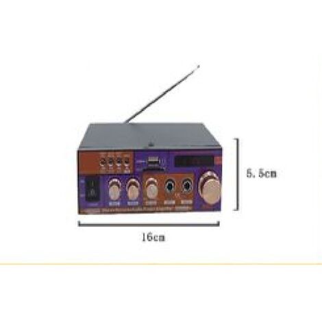 Amplificador de Potencia de Audio, Amplificador de Radio Estéreo