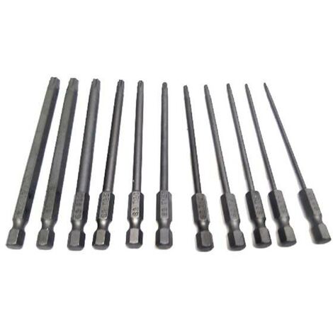 Puntas Torx De Seguridad De Destornillador (T20, T30, L100Mm)