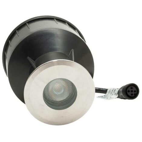 Foco LED Exterior GARLUX, DC12/24V, 24W, DMX512, RGBW, IP68 - LED