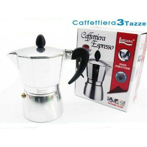 Bastilipo Mokka Induction 12AL Cafetera Italiana 12 Tazas Acero Inoxidable