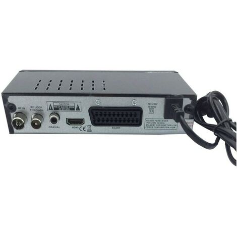 Decodificador digital terrestre Melchioni KORA DZR-3341 DVB-T2 H265 10bit  559570238