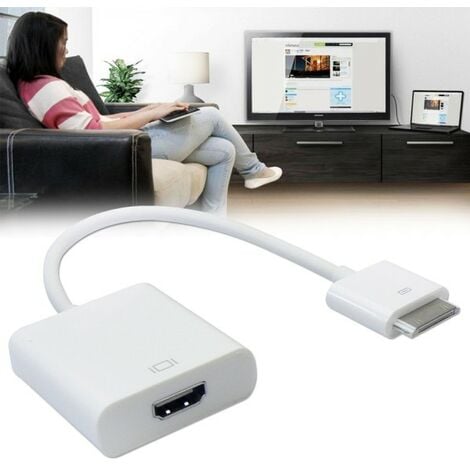 Cable Adaptador AV Para iPhone iPad A HDMI 1080P HDTV A TV