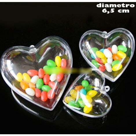 corazones transparentes