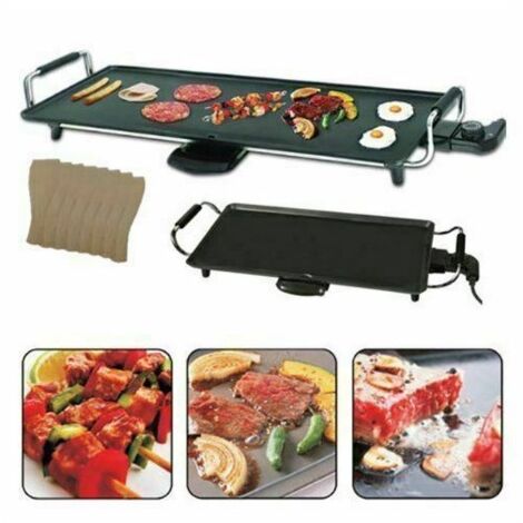 Plancha de asar  Princess Table Chef XXL, 2500 W, Antiadherente,  Termostato, Extra grande