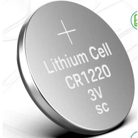 Baterías de reloj de celda de litio CR1220 3V