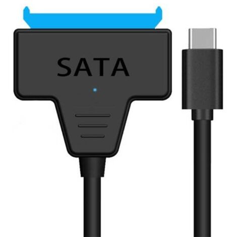 StarTech.com Cable SATA a USB - Adaptador de disco duro SATA III USB 3.0 a  2.5 - Convertidor externo para transferencia de datos SSD/HDD