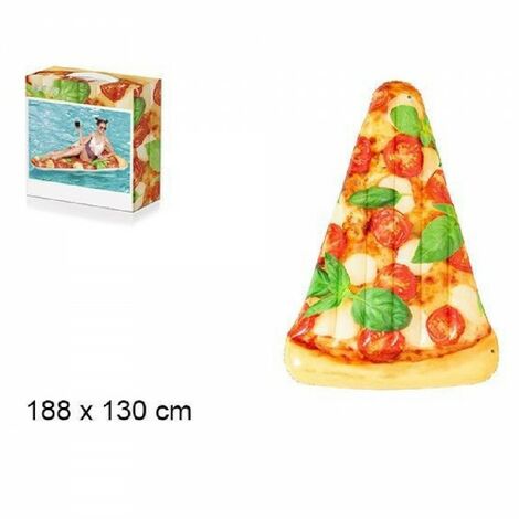 Colchoneta Bestway Inflable Pizza Para Piscina 188cm