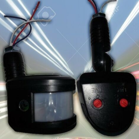Detector de Movimiento IR y crepuscular para tira LED