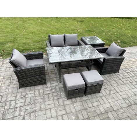 Polyrattan Gartenmbel Set