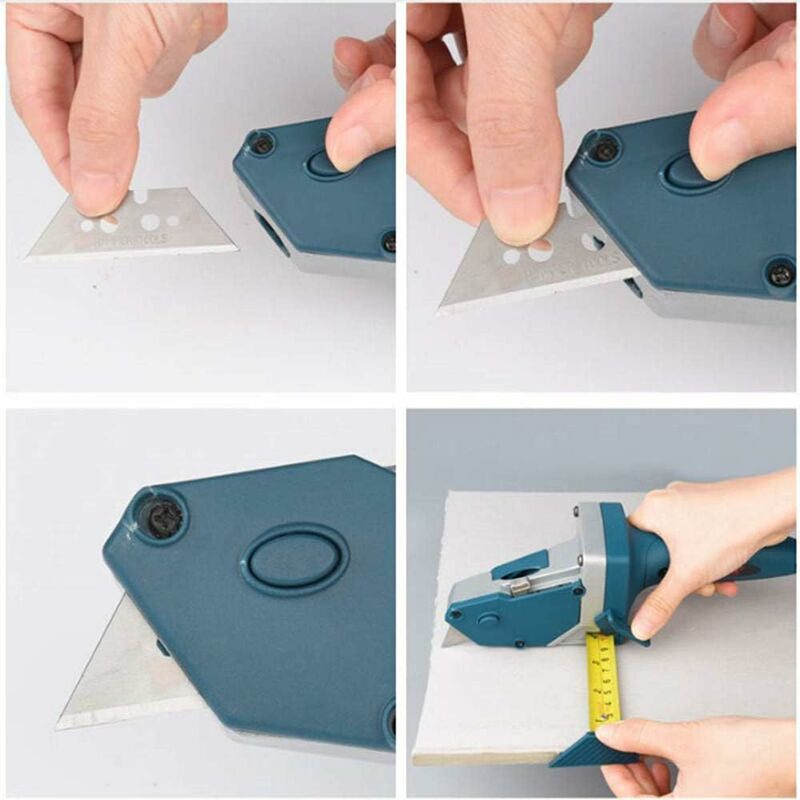 Gypsum Board Cutter Circular Cutter Woodworking Plaster Tools With Tape  Measure Calibration Positioning