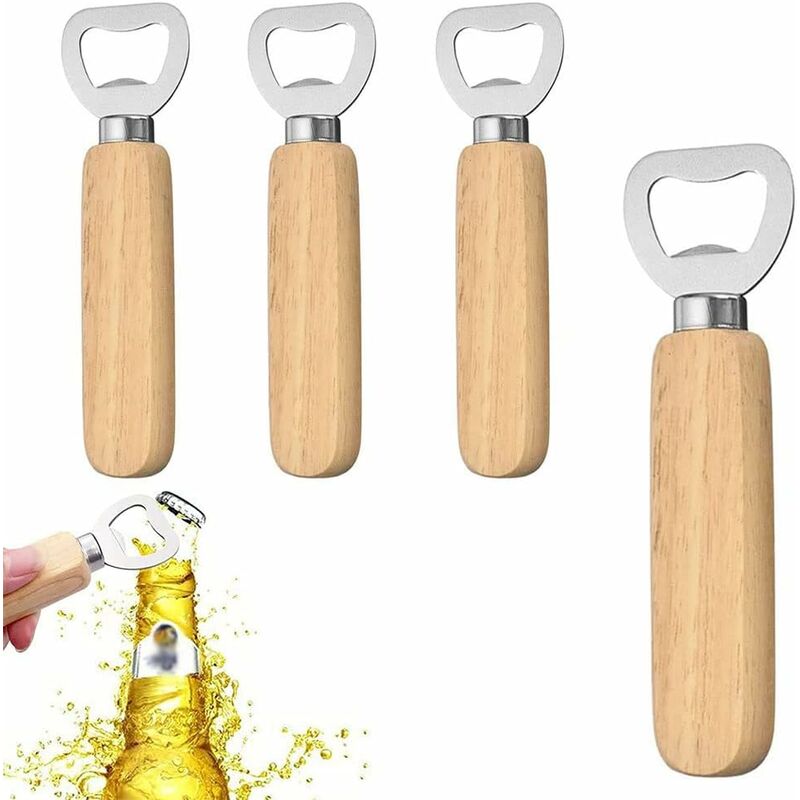 Stainless Steel Straight Bottle Opener, Sturdy And Durable Beer