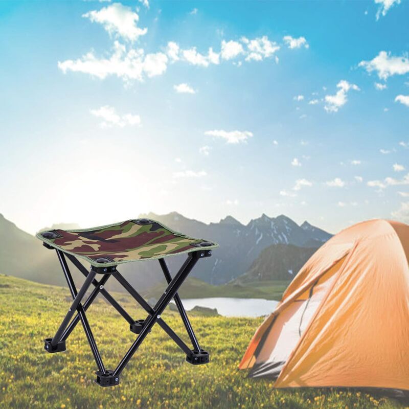 Kumdkd Camping Stool, Portable Folding Stool With Carry Bag, Portable - View #10