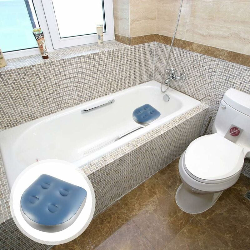 小物 SEPARATE BATH & TOILET MINANNO CUSHION Bath Cushion Seat, Inflatable Massage Cushion for Spa and