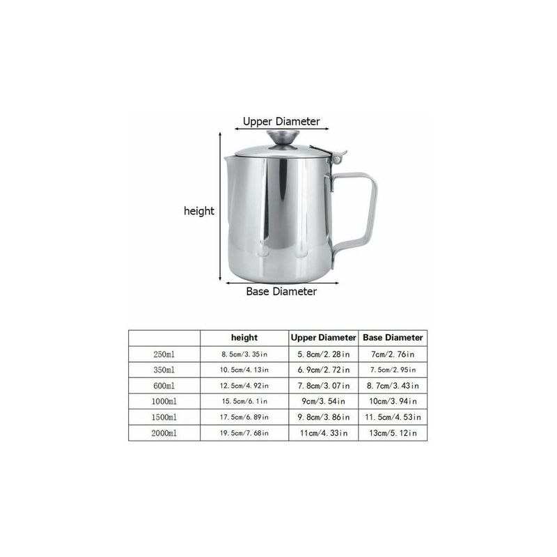 Pasabahce Barista Glass Milk Frother Press