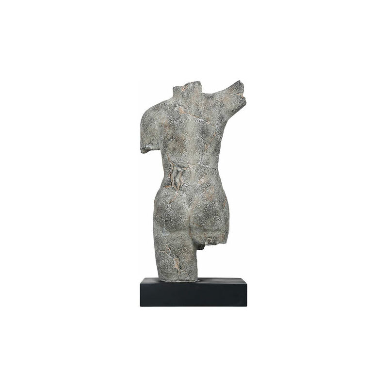XIXIAN Resin Sculpture,Female Body Sculpture Imitate Stone Carving Resin  Sculpture Vintage Crafts Light Luxury Art Decoration TV Cabinet, Study  Room