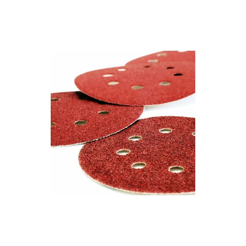 Sanding Discs, 80 Pieces Sanding Discs 125mm Sanding Paper Sanding Disc For  Random Orbit Sander 10 * P40 / P80 / P100 / P120 / P240 / P400, 5 * P800 /